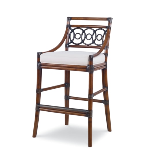 Circles Bar Stool-Flax