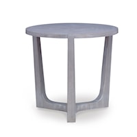 Contemporary Round Chairside Table