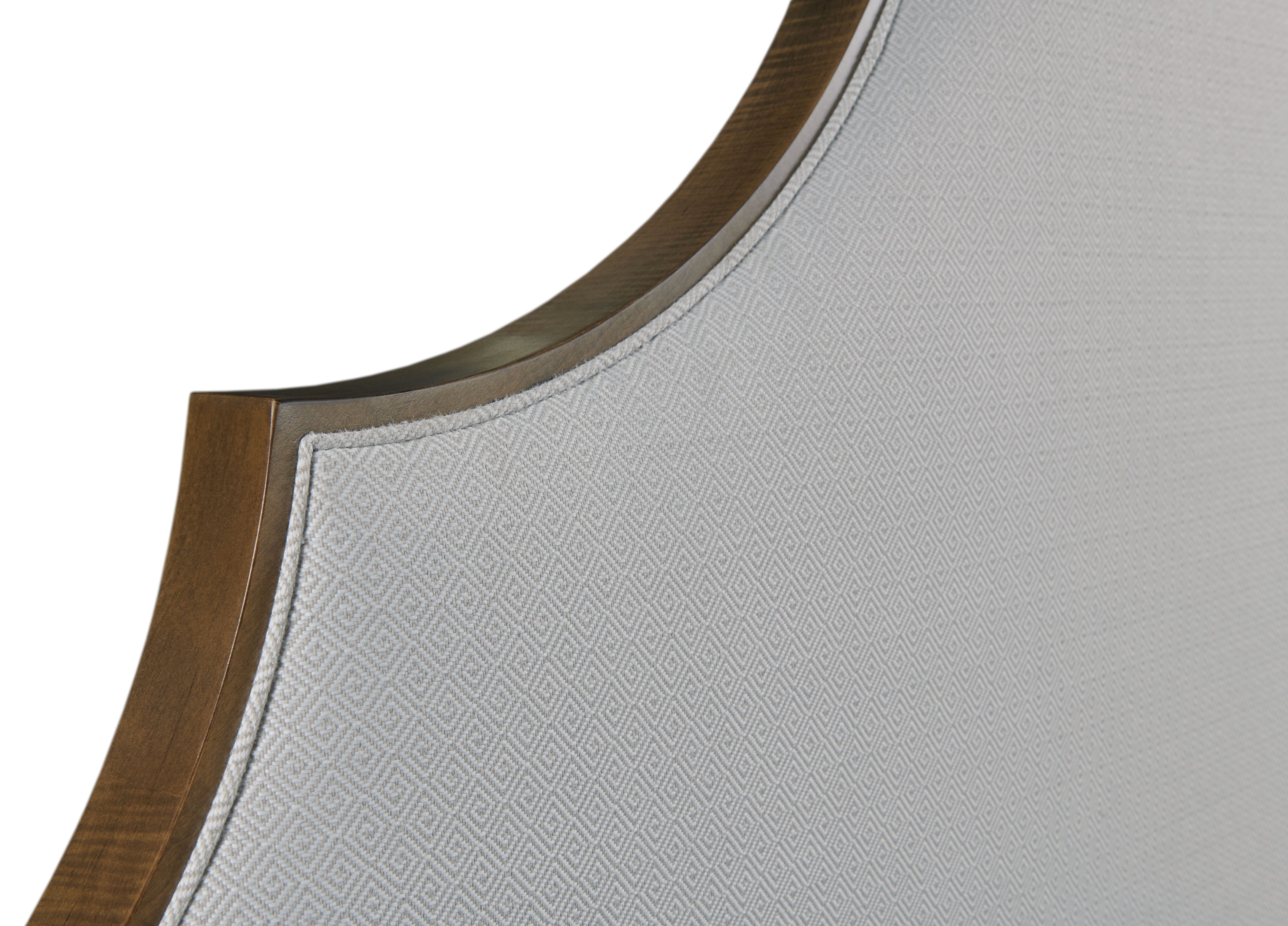 Lafayette Wood Trim Uph Bed - King