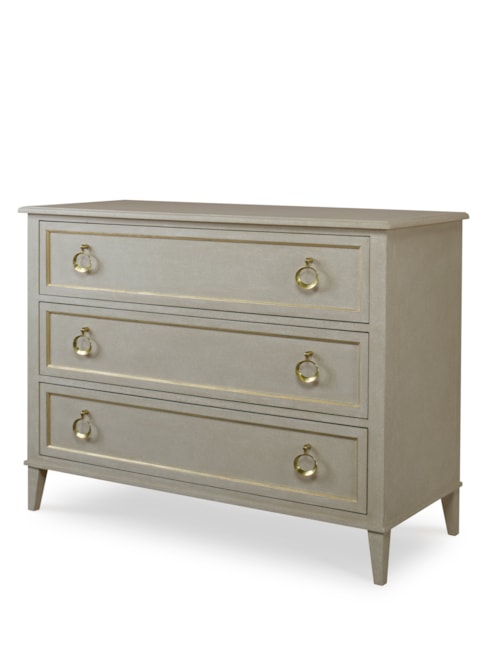 Monarch Transitional 3-Drawer Chest