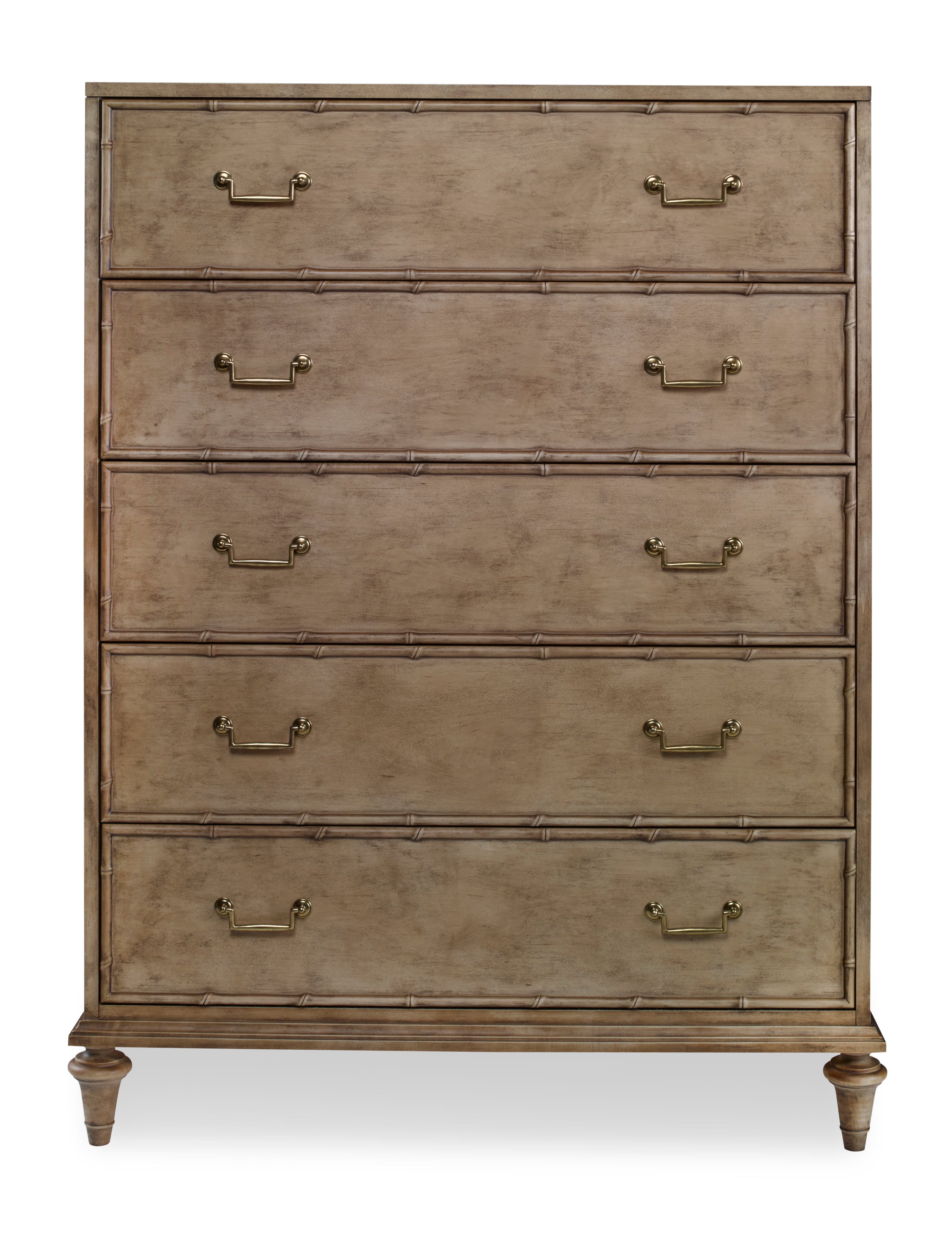 Century Details Case Details 5 Drawer Low Chest