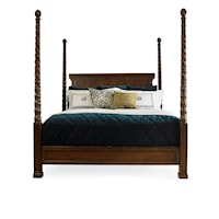 Chelsea Club Traditional King Poster Bed