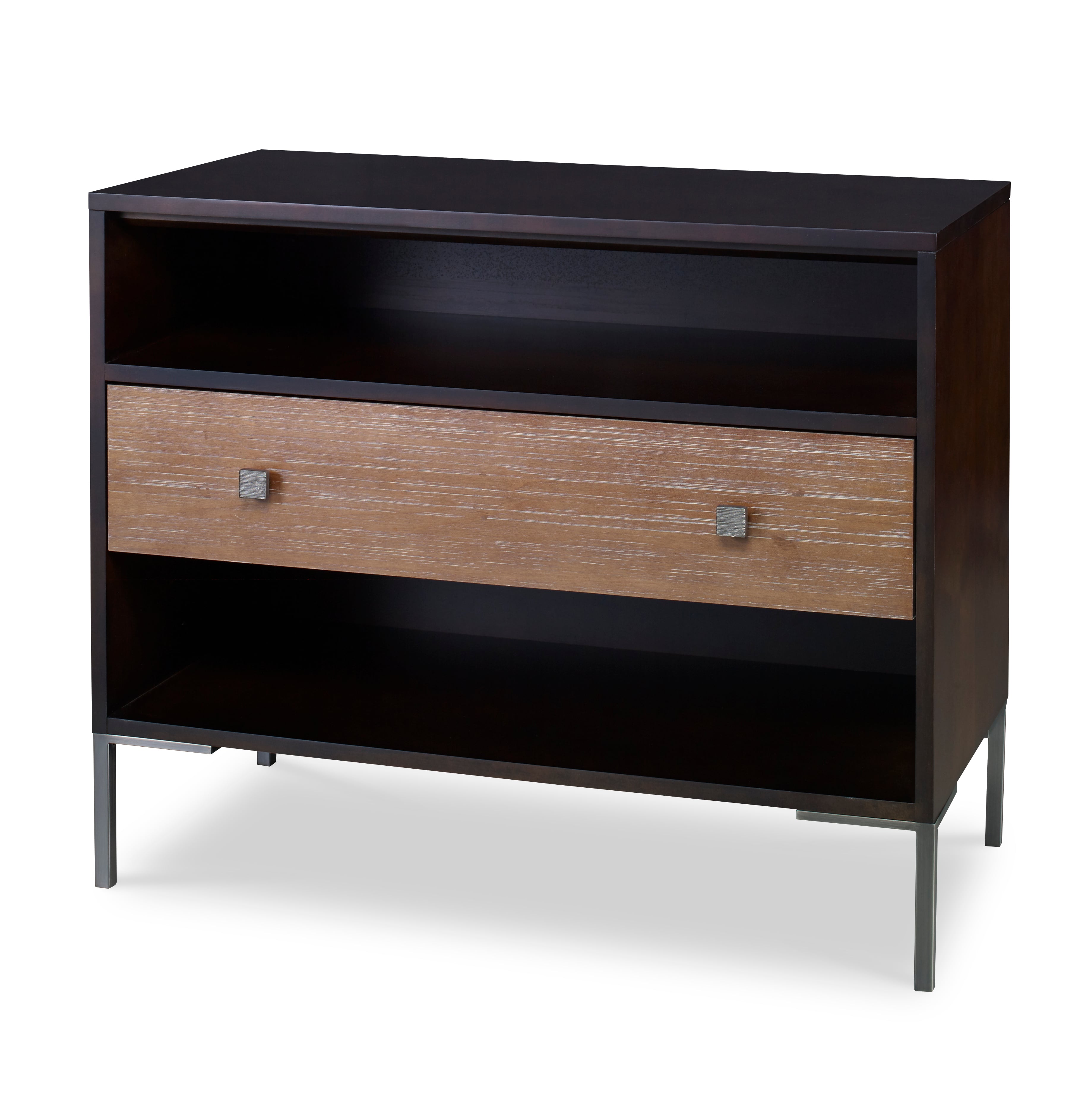 Details Single Drawer Large Nightstand