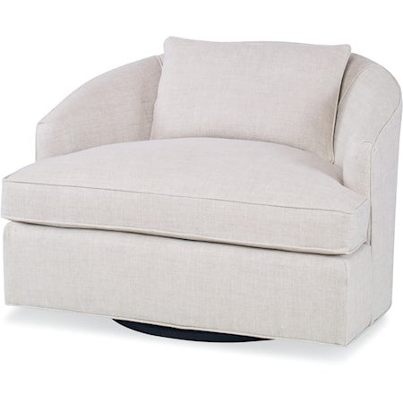 Barrel Swivel Chair