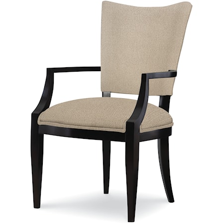 Monroe Contemporary Upholstered Arm Chair