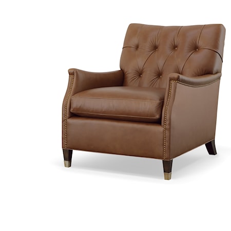 Huntley Transitional Tufted Accent Chair