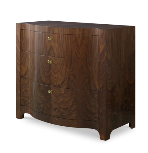 Monarch Transitional 3-Drawer Chest
