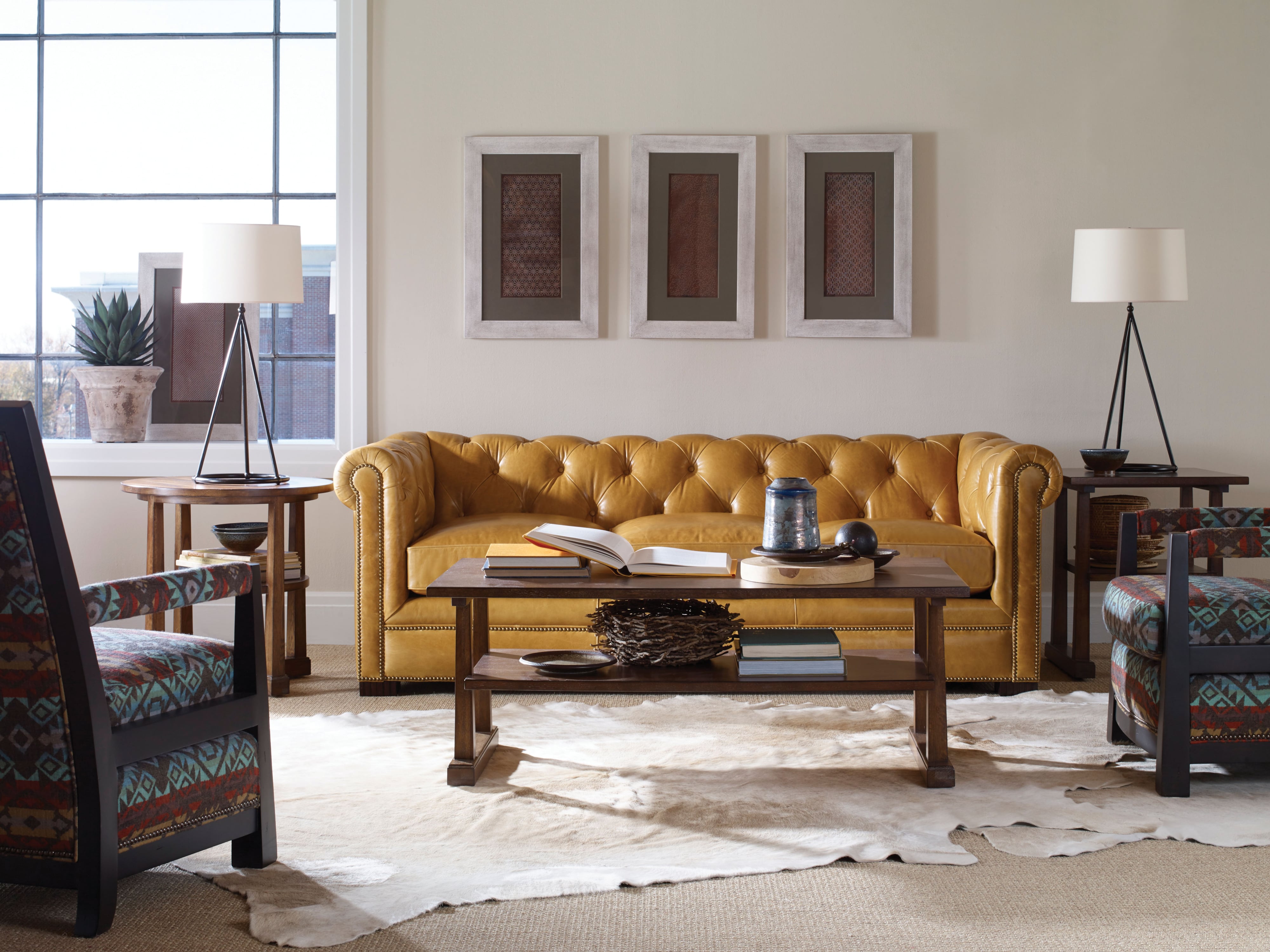 Classic Chesterfield Sofa