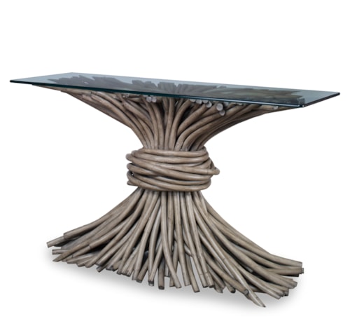 Knot Console Table-French Grey