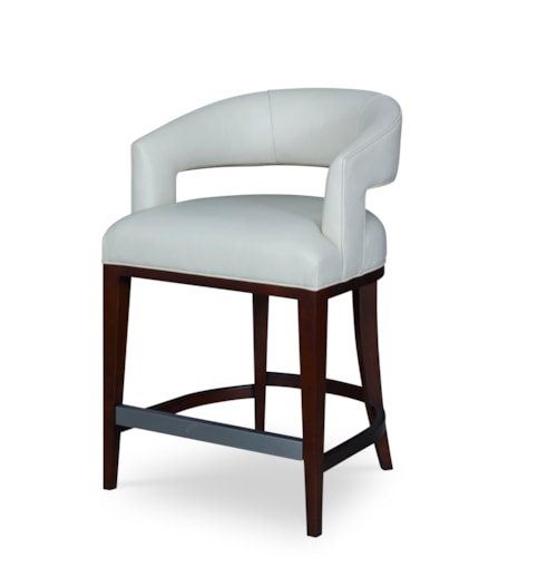 Rita Contemporary Upholstered Counter Stool