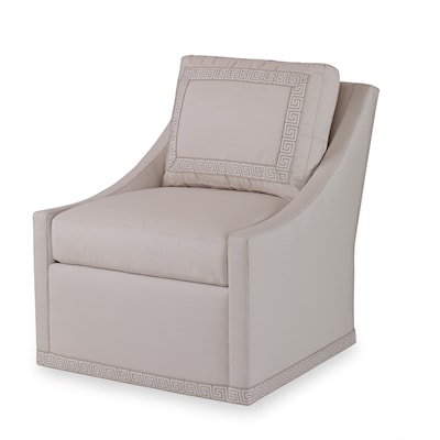 Century Outdoor Upholstery Dean Outdoor Swivel Chair