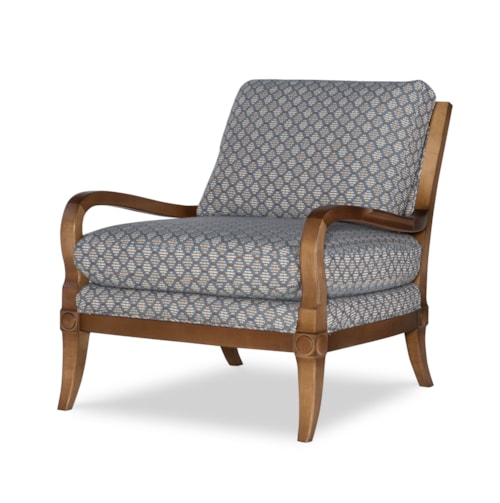 Gregor Transitional Upholstered Accent Chair