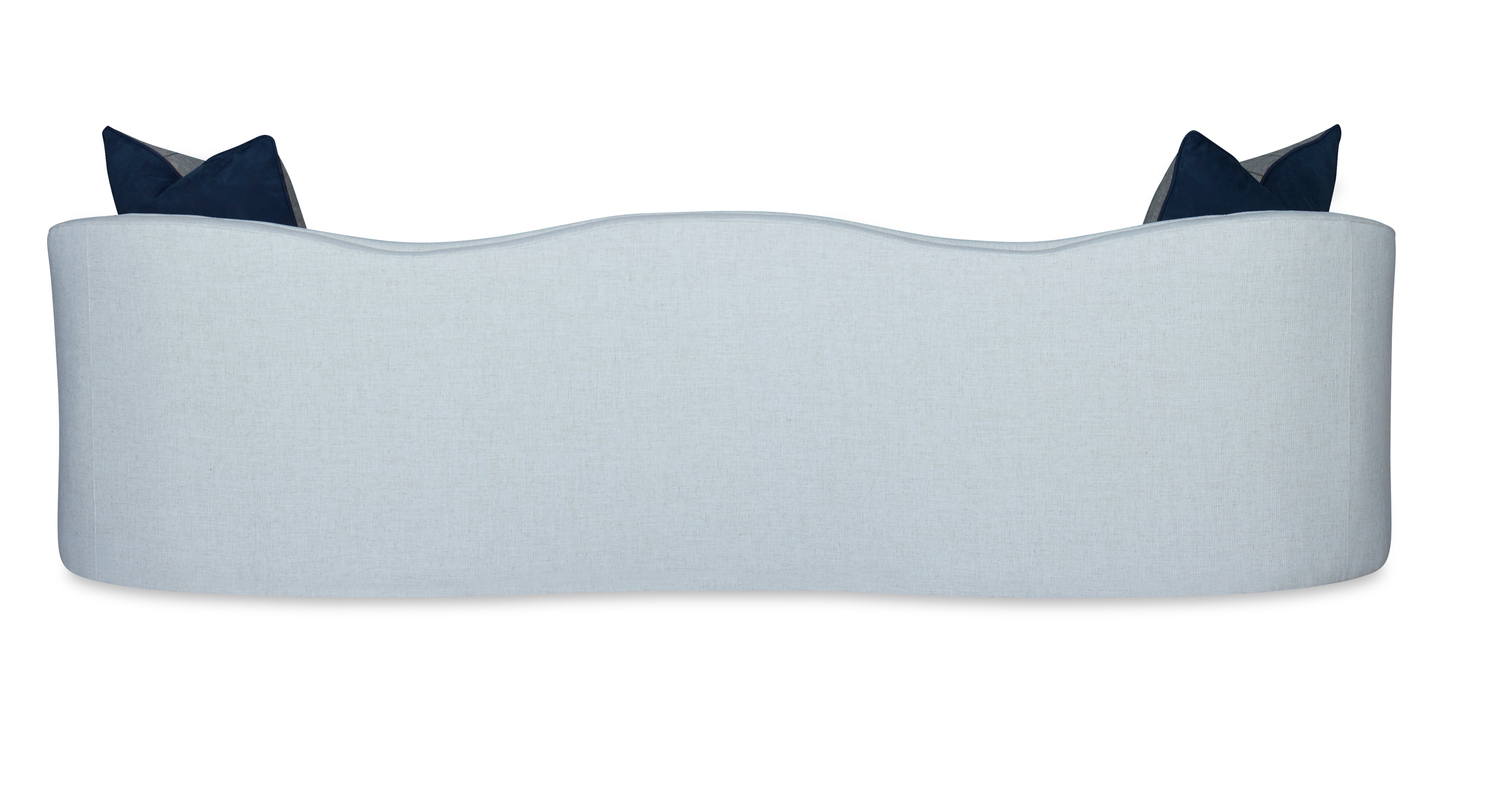 Large Camel-Back Sofa