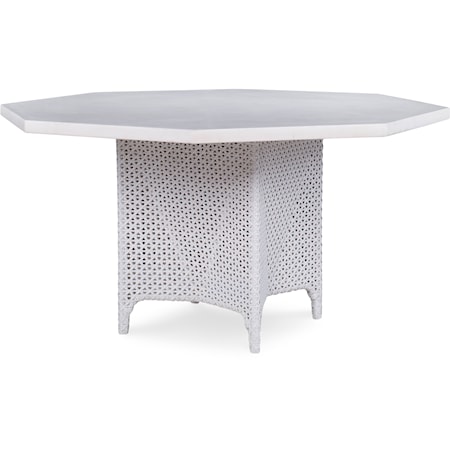 Tangier Coastal Octagonal Outdoor Dining Table