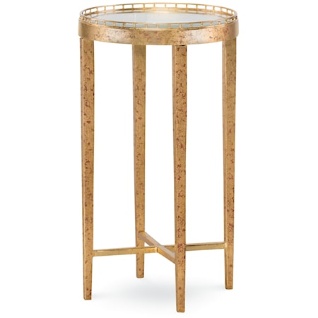 Logan Contemporary Round Drink Table