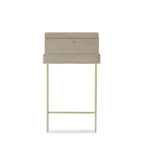 Monarch Transitional Liquor Cabinet with Ice Bucket