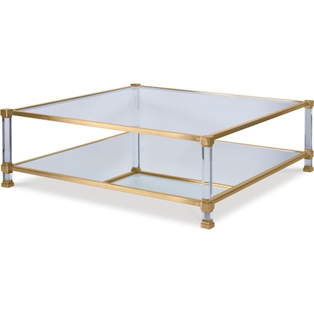 Monarch Contemporary Cocktail Table