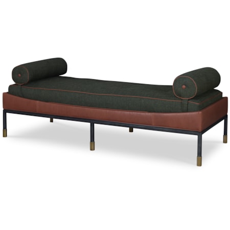 Jennings Metal Daybed (Rounded Bolsters)