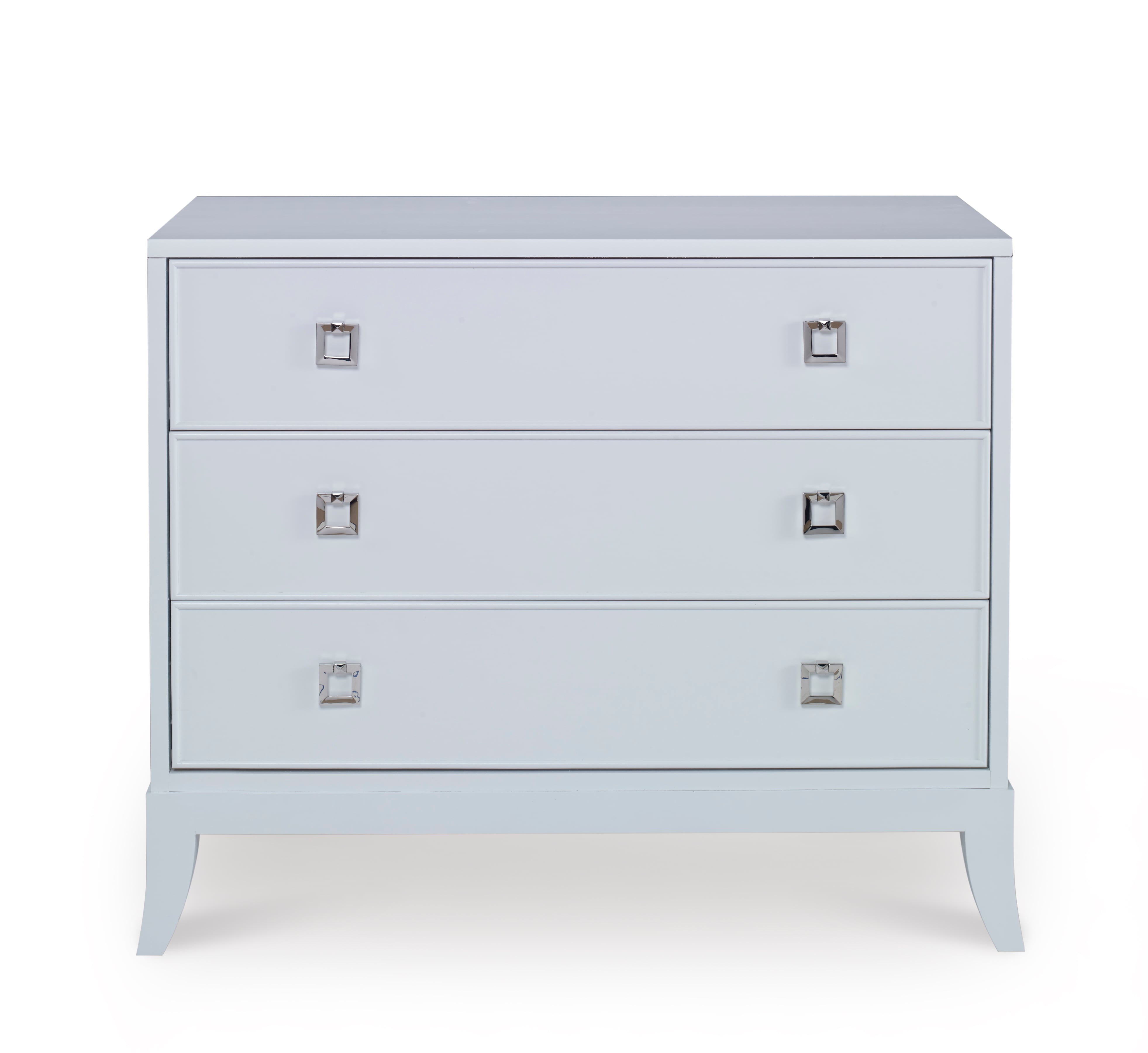 Details 3 Drawer Large Nightstand