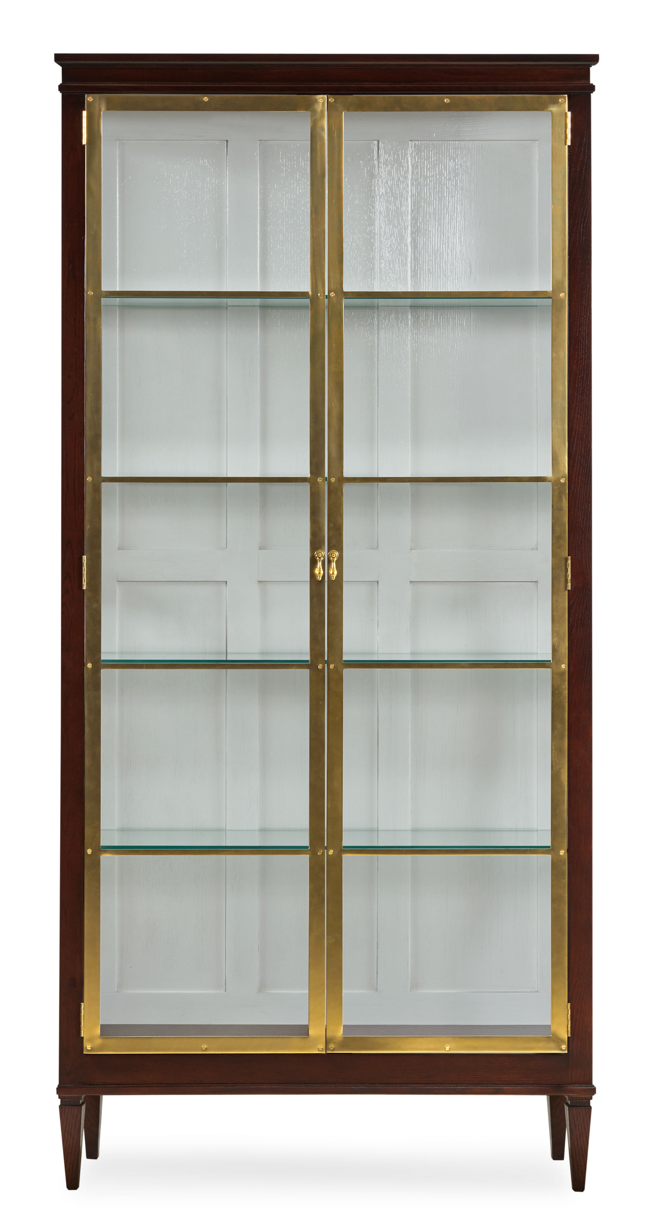 Century Maison '47 Brass Front Curio