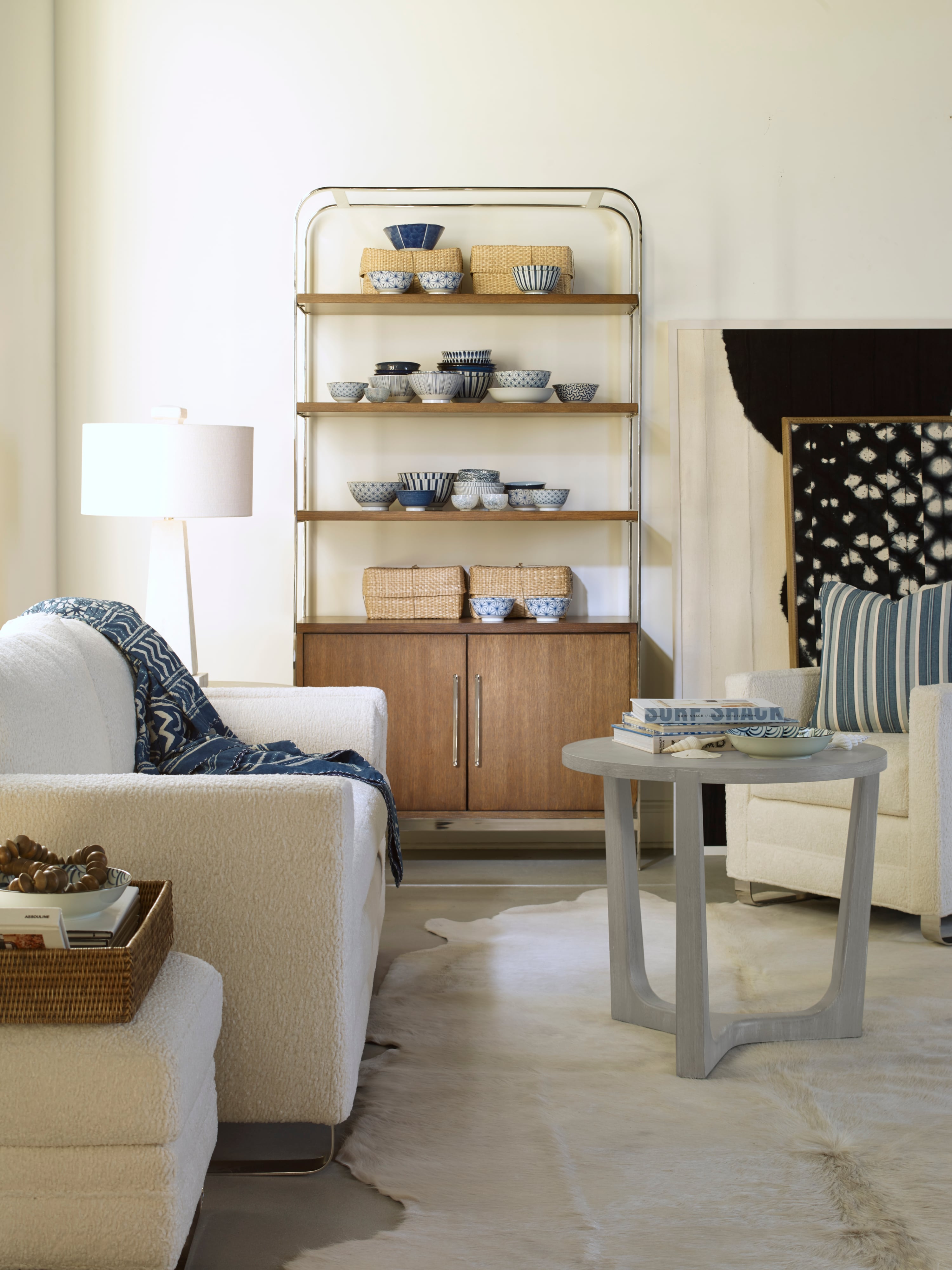 Century Bowery Place Chairside Table