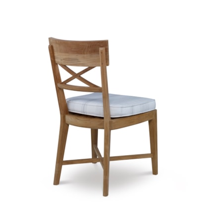 Outdoor Side Chair with Cushion