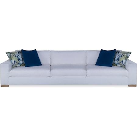 Contemporary Outdoor Great Room Large Sofa