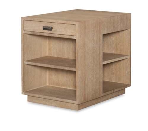 Barlett Contemporary 4-Shelf Side Table
