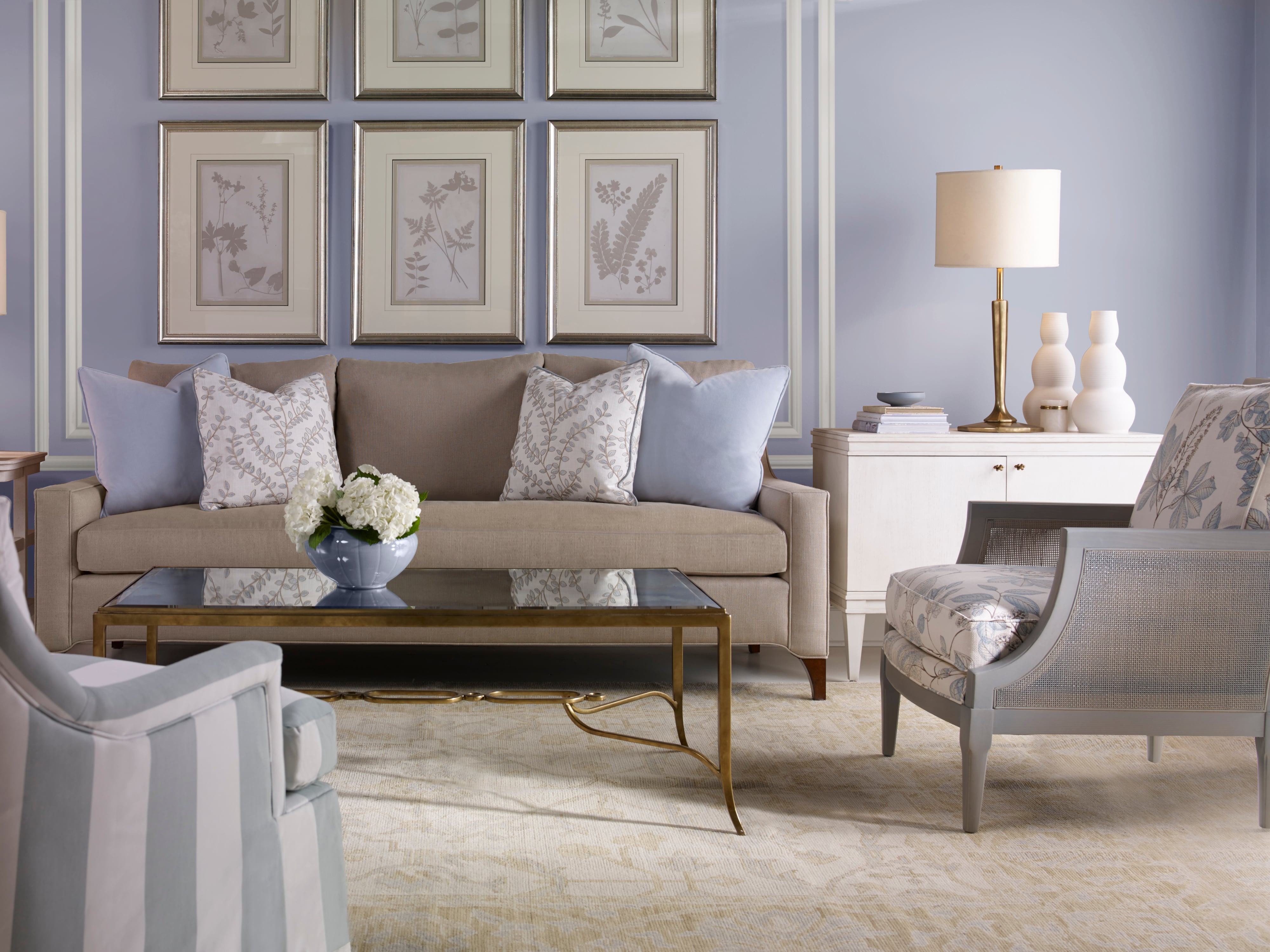 Century Carrier and Company Uph Swivel Chair