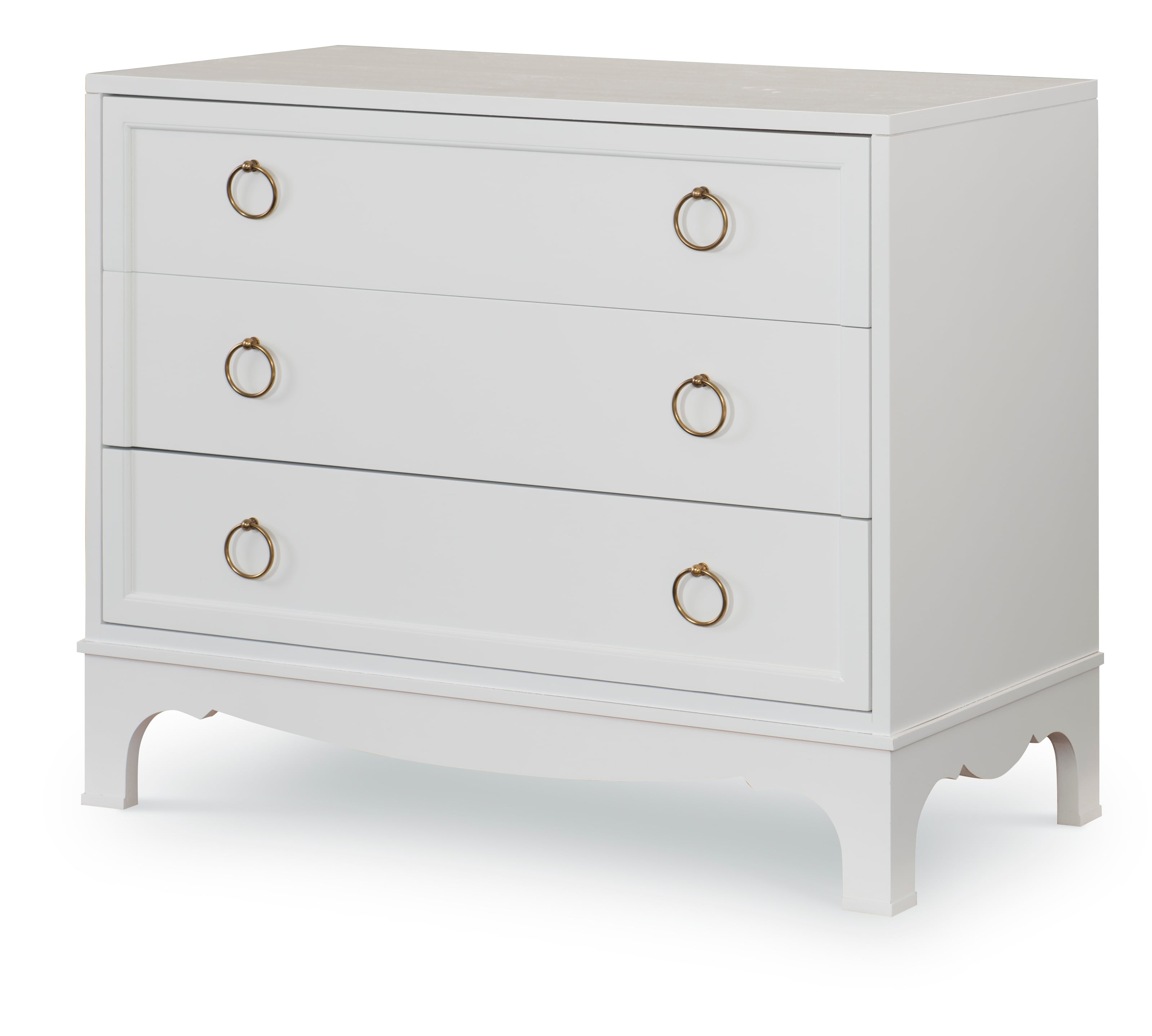 Century Details Case Details 3 Drawer Large Nightstand
