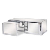 Monarch Transitional Nesting Cocktail Table