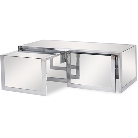 Monarch Transitional Nesting Cocktail Table