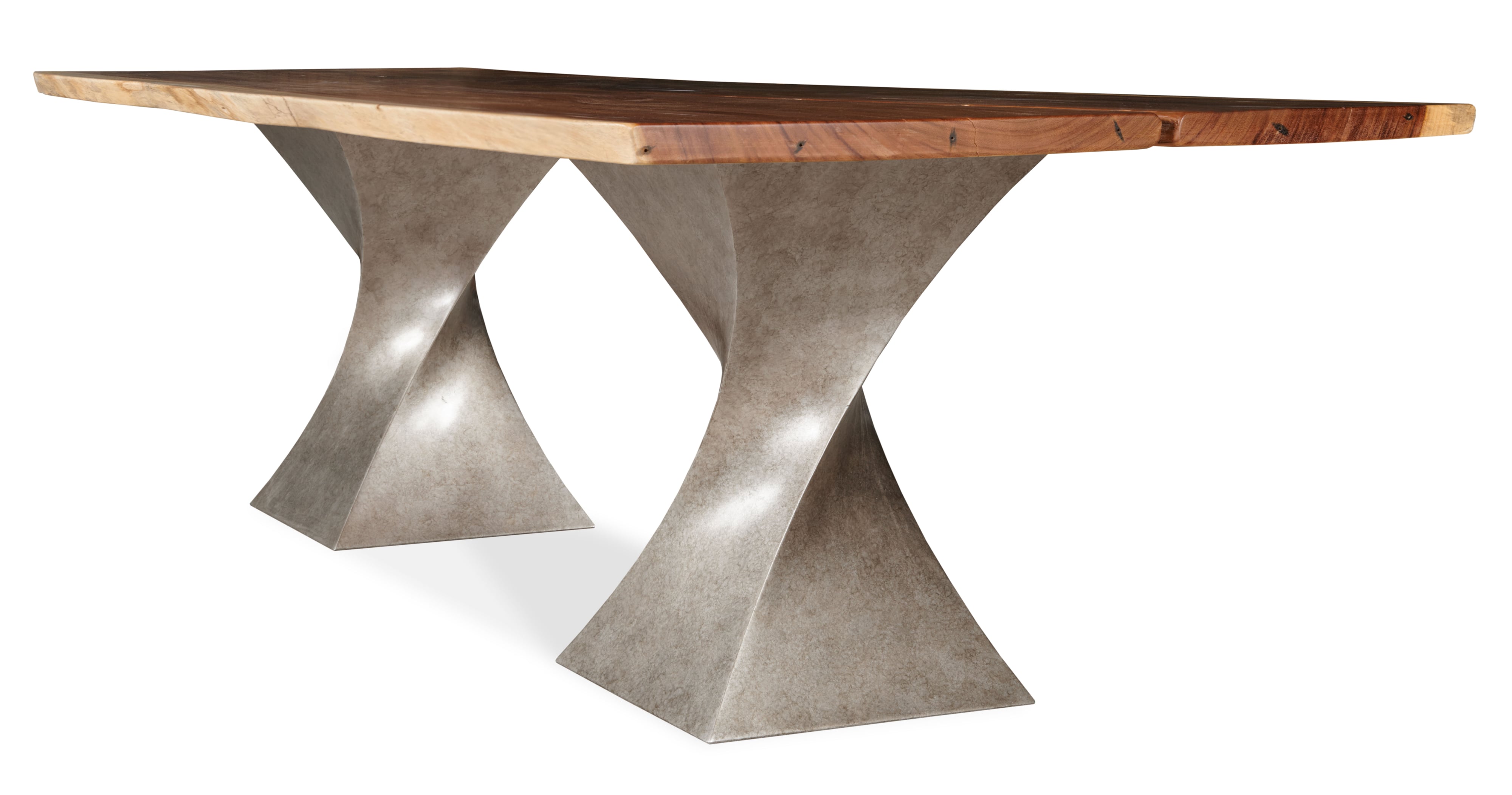 108 Guan. Slab Dining Table-Twist Base