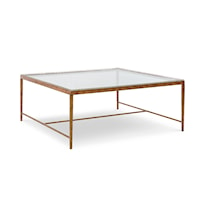 Logan Transitional Square Cocktail Table
