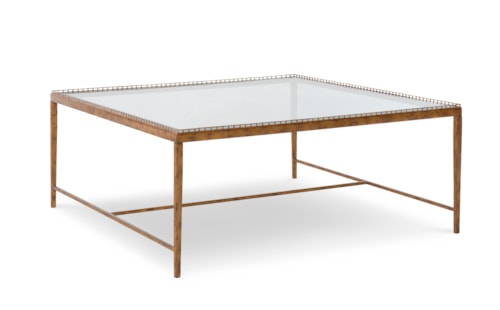 Logan Transitional Square Cocktail Table