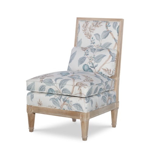 Merill Transitional Upholstered Slipper Chair
