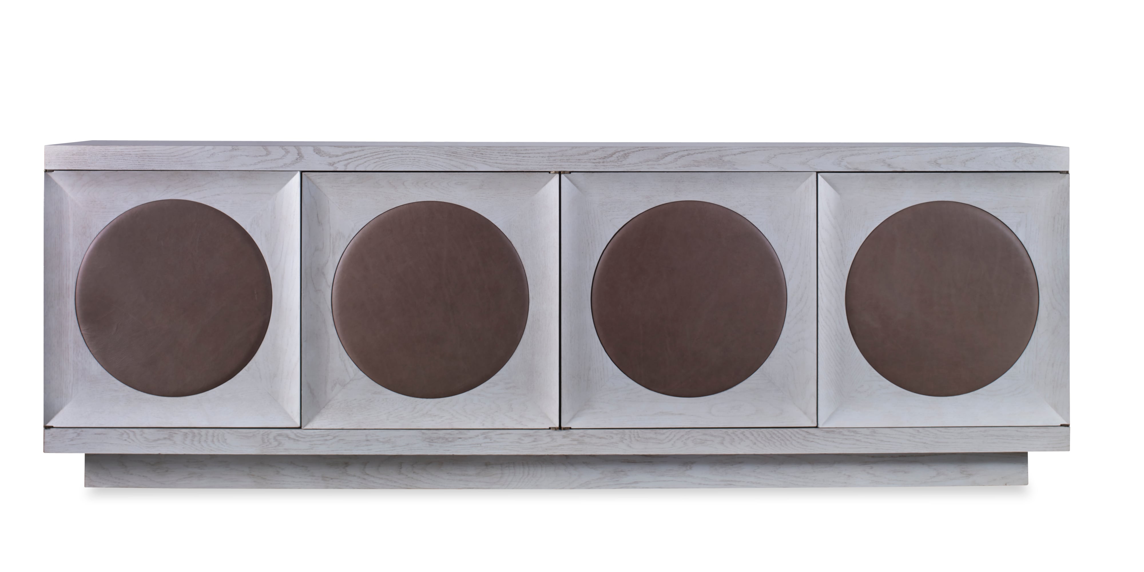 Century Corso Credenza With Uph Door Trim