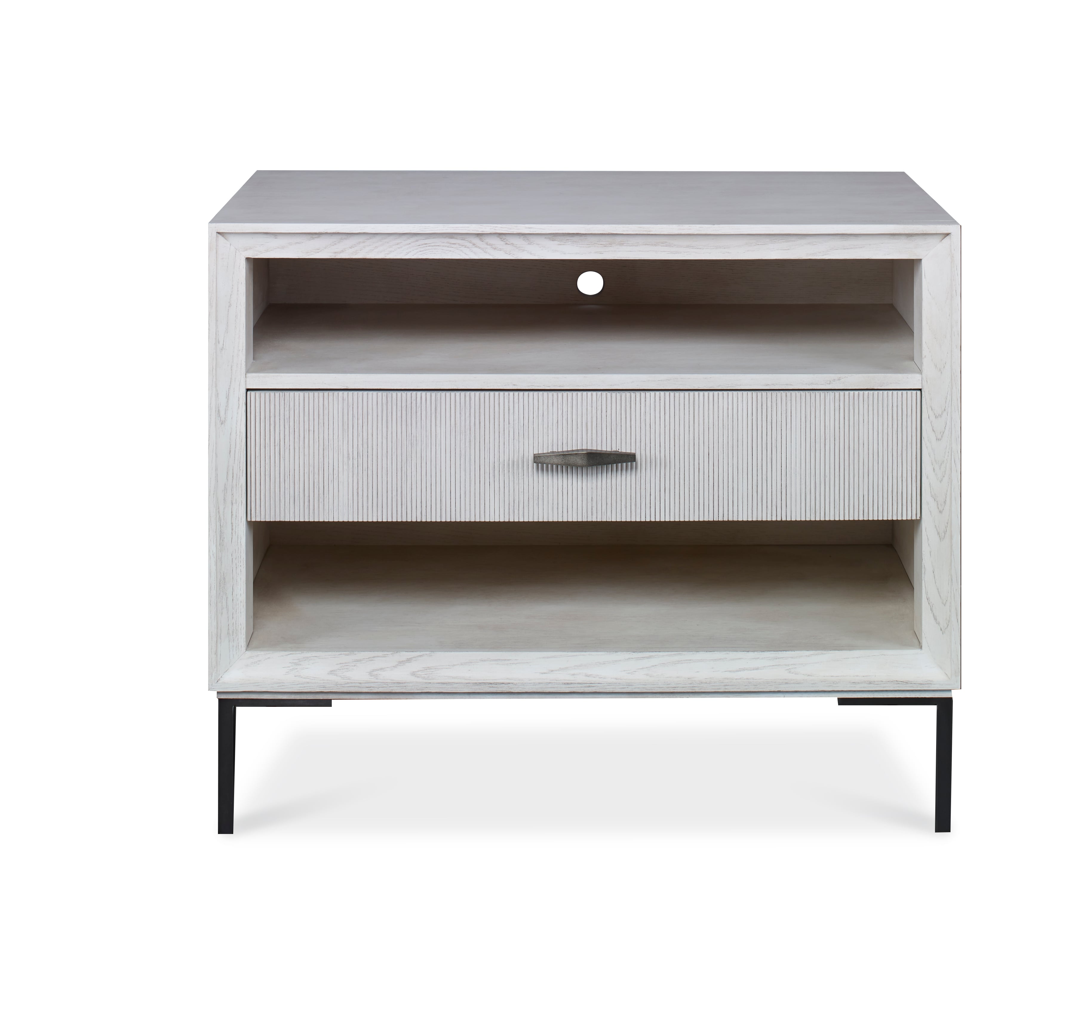 Details Single Drawer Large Nightstand