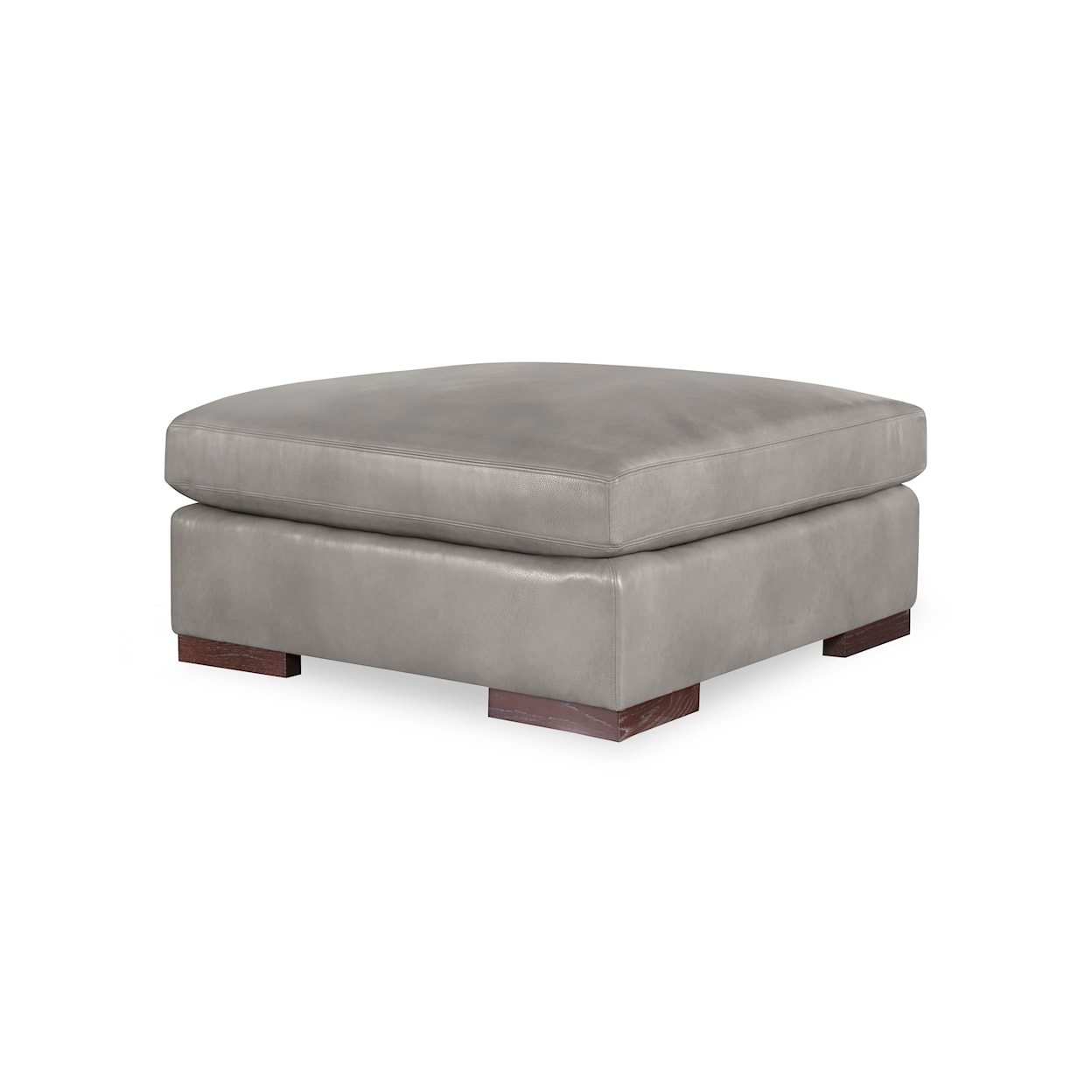 Century Great Room Leather Ottoman