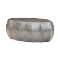 Contemporary Zinc Electroform Cocktail Table