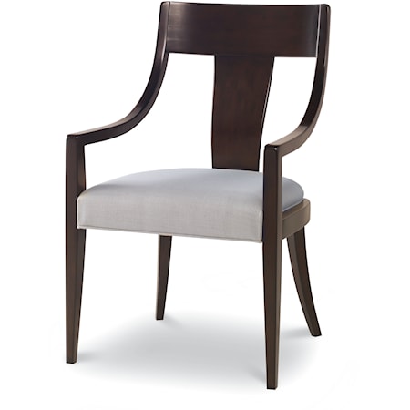 Dain Contemporary Upholstered Arm Chair