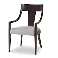 Dain Contemporary Upholstered Arm Chair