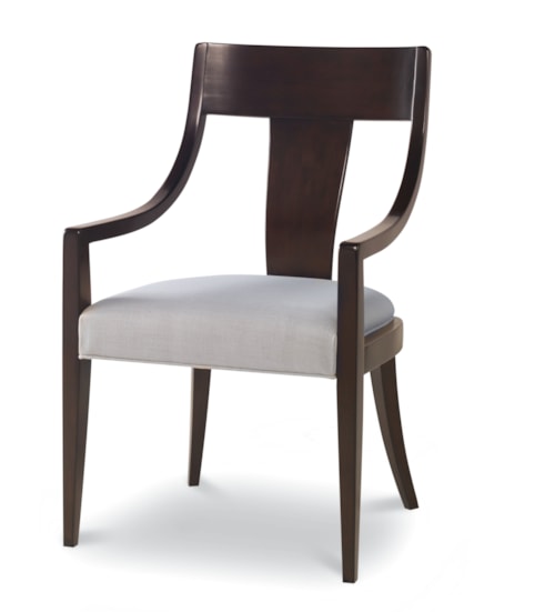 Dain Contemporary Upholstered Arm Chair