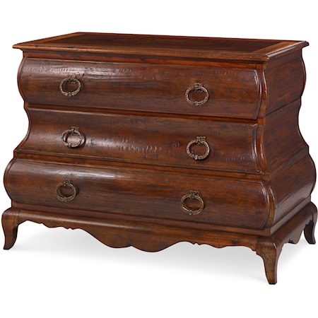 Marbella Traditional 3-Drawer Bedroom Chest