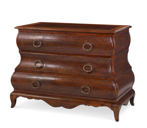 Marbella Traditional 3-Drawer Bedroom Chest