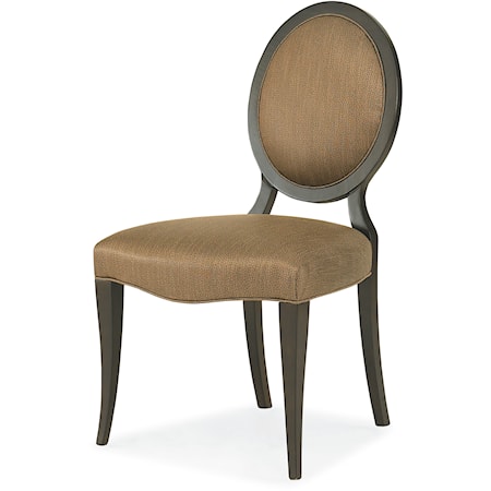 Gig Transitional Upholstered Side Chair