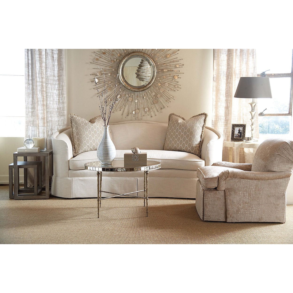 Century Century Signature Camel-Back Sofa