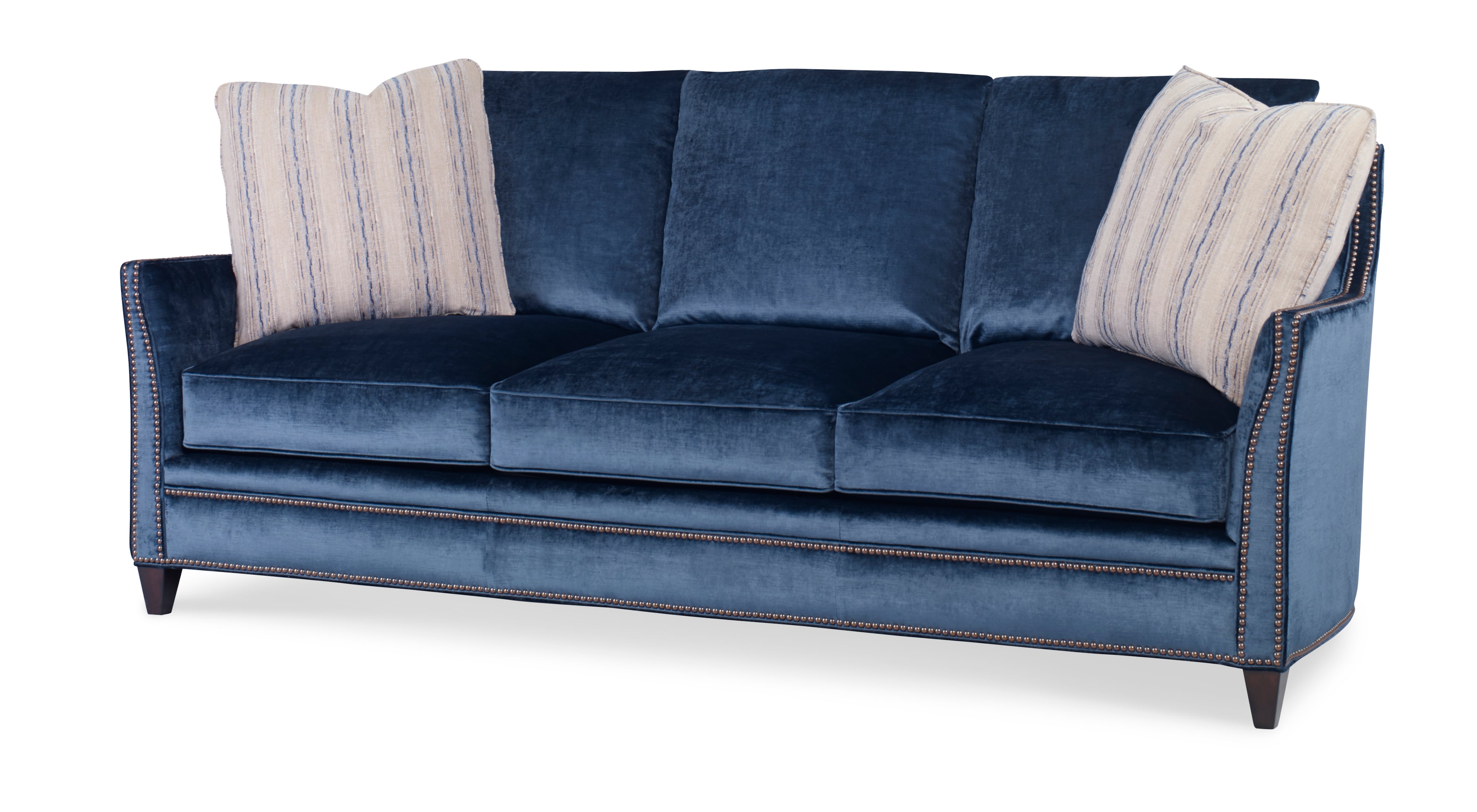 Scooped-Arm Sofa