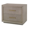 Century Archive Home and Monarch Kendall Two Drawer Nightstand