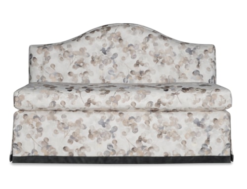 Charlotte Moss Transitional Skirted Bench